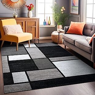 5' x 7' Geometric Area Rug $67