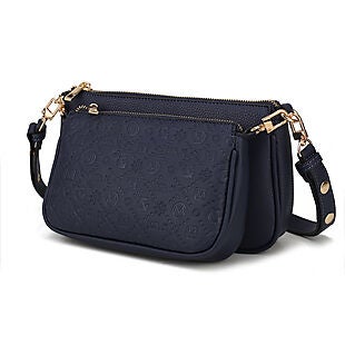 MKF Faux-Leather Shoulder Bag $37