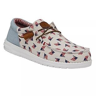 Hey Dude Men's Patriotic Shoes $28