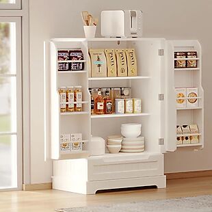 41" Kitchen Pantry with Doors $106