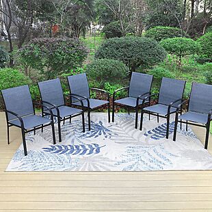 6 Patio Chairs $179 Shipped