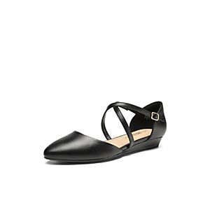 Women's Criss-Cross Flats $16