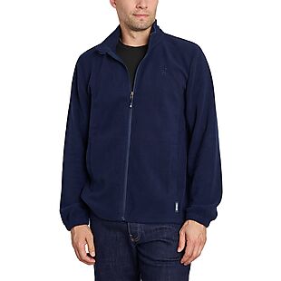 Izod Men's Full-Zip Fleece $23