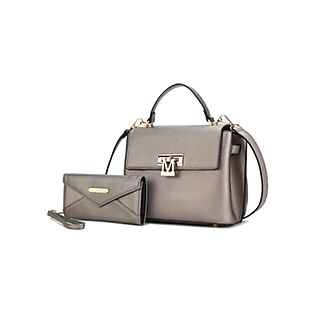 MKF Shoulder Bag & Wristlet $48