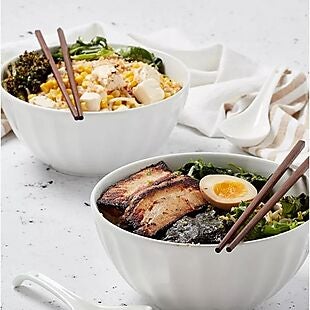 8pc Ceramic Ramen Bowl Sets from $9