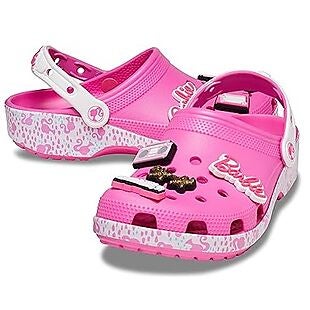 Crocs Classic Barbie Clogs $45