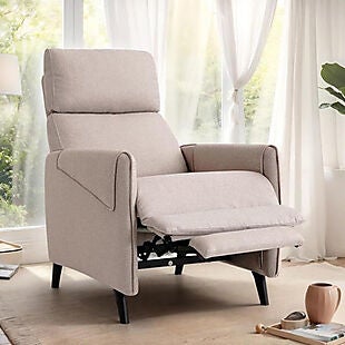 Upholstered Pushback Recliner $151