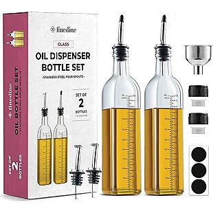 17oz Oil Dispenser Set $12