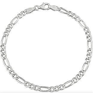 Silver Link Bracelet $20