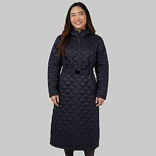 32 Degrees Diamond Quilted Coat $40