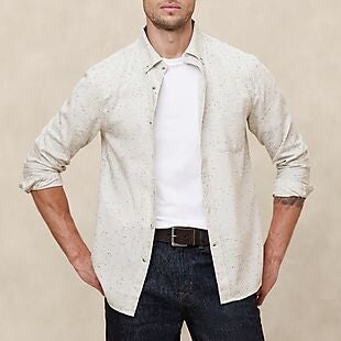 Banana Republic Factory Flannel Shirt $24