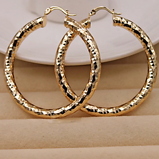 Oversized Hoop Earrings $11