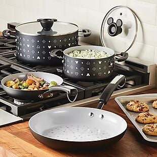 7pc Farberware x Disney Cookware Set $117