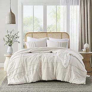 3pc Queen Washed Boho Comforter Set $31