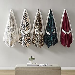 Holiday Wearable Throws $13