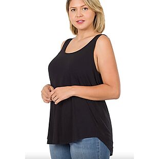 Plus-Size Layering Tank Top $9