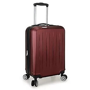 Expandable Carry-On Spinner Luggage $30