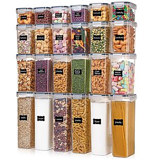 24pc Food Storage Set $33