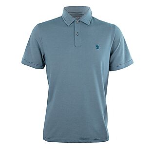 Izod Men's Jacquard Polo $12