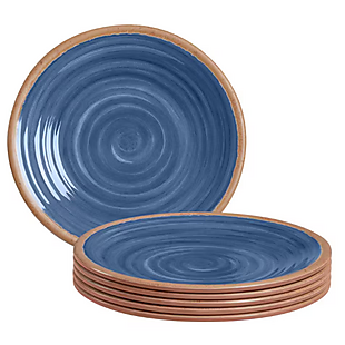 6pc Melamine Plates $11