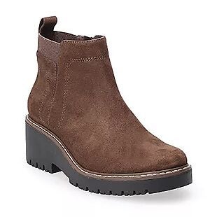 Sonoma Wedge Ankle Boots $20