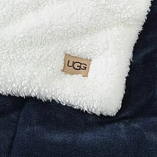 UGG Plush Reversible Throw $36