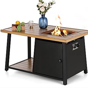 46" Fire Pit Table with Storage $252