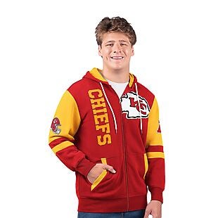 NFL Full-Zip Hooded Sweatshirt $43