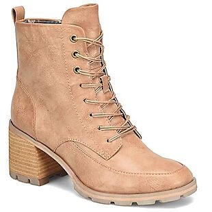 Korks Lace Up Boots $26