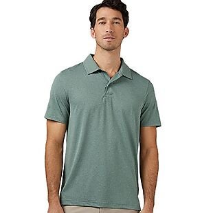 3 Moisture-Wicking Golf Polos $24 Shipped