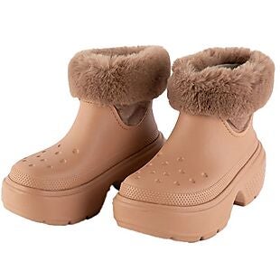 Crocs Lined Boots $29