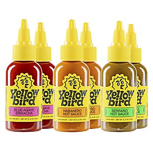 6pk Yellowbird Hot Sauce $6 Shipped