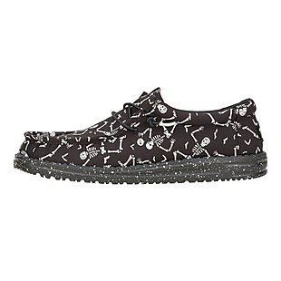 Hey Dude Wally Skeletons Shoes $42