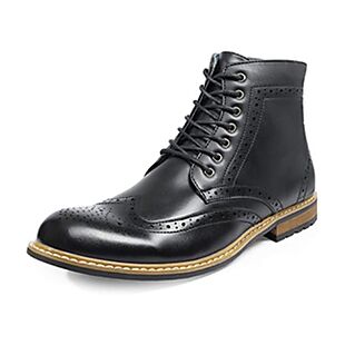 Men's Wingtip Ankle Boots $30