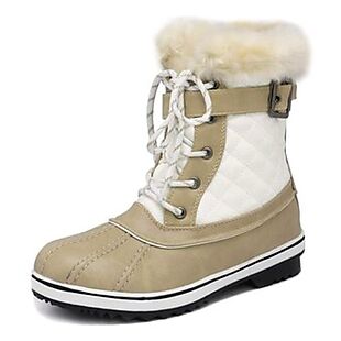 Women's Mid-Calf Snow Boots $26