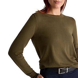 Cotton-Cashmere Sweaters $30