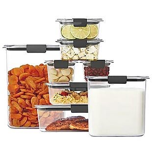 8pc Rubbermaid Food Storage Set $30