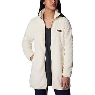 Columbia Long Fleece Jacket $45