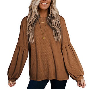 Knit Long-Sleeve Top $24