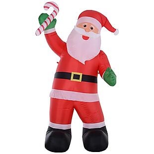 8' Inflatable Santa Claus $41