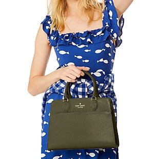 Kate Spade Leather Satchel $98