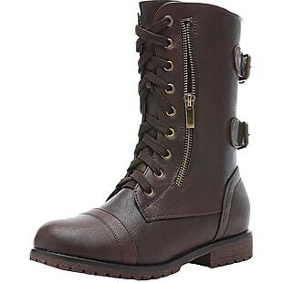 Women's Combat Boots $24 with Prime