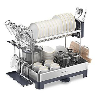 Stainless Steel Dish Drying Rack $37