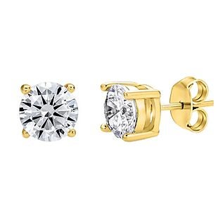 Solitaire Stud Earrings $30