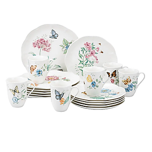 18pc Lenox Butterfly Meadow Set $121