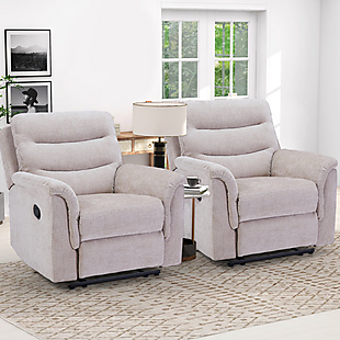 2 Velvety Recliners $440 + Free Shipping