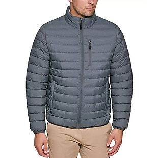 Packable Puffer Jacket $37