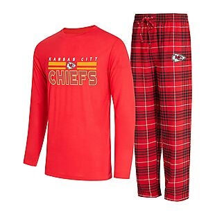 NFL Flannel Pajama Sets $33