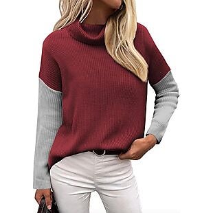 Women's Turtleneck Sweater $19