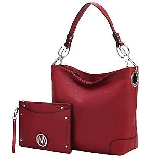 MKF Shoulder Bag & Wristlet $48